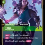 Taric, Protector