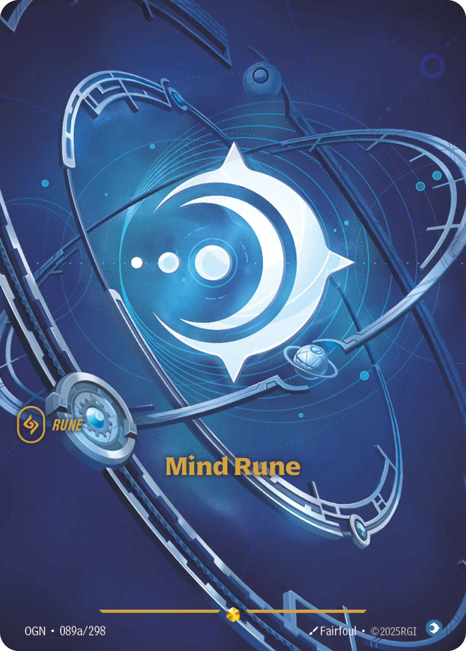 Example card: Mind Rune
