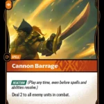 Cannon Barrage