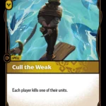 Cull the Weak