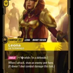 Leona, Determined