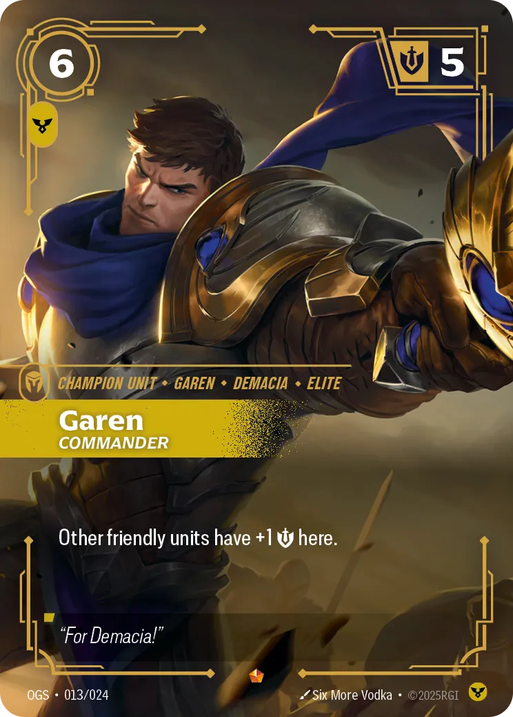 Garen – Commander