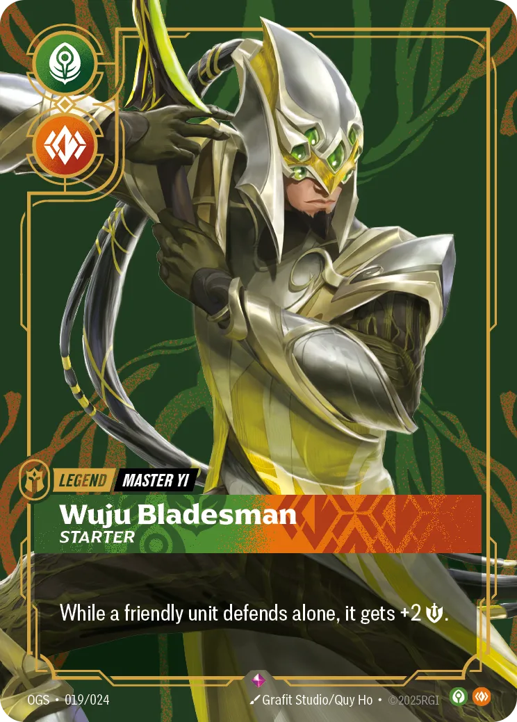 Master Yi – Wuju Bladesman (Starter)