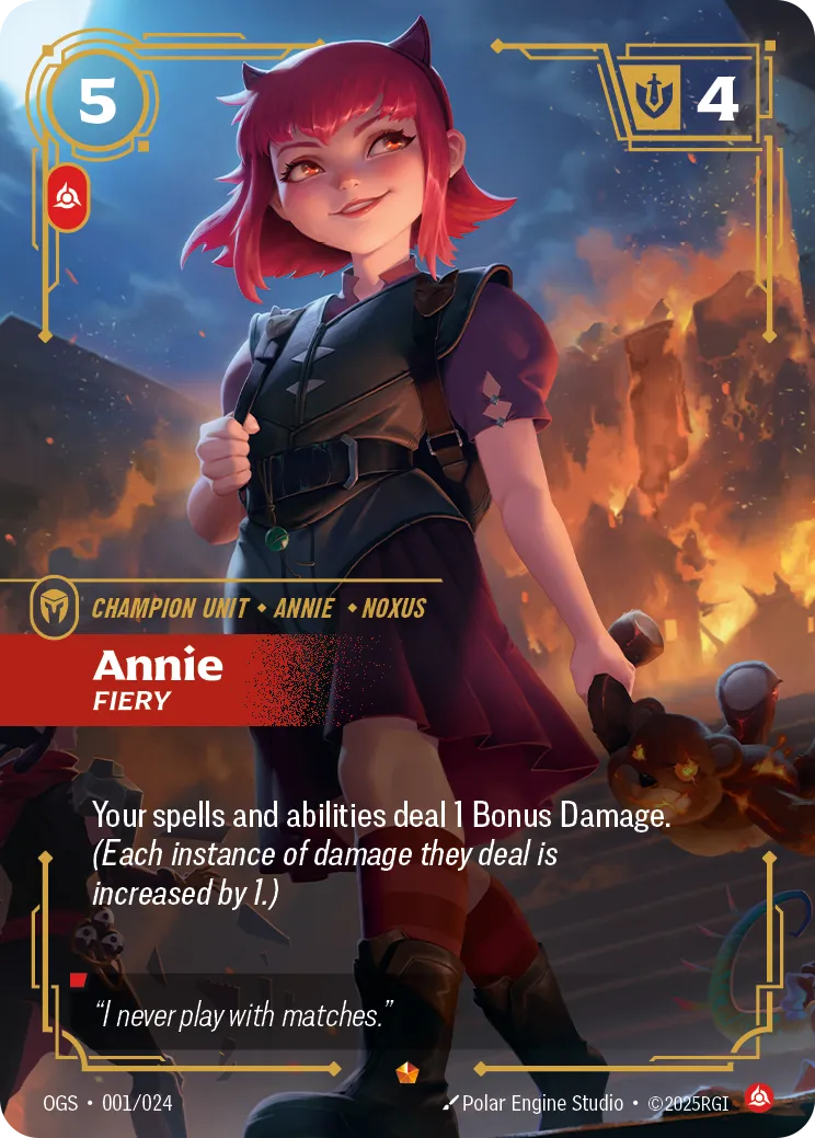Annie – Fiery