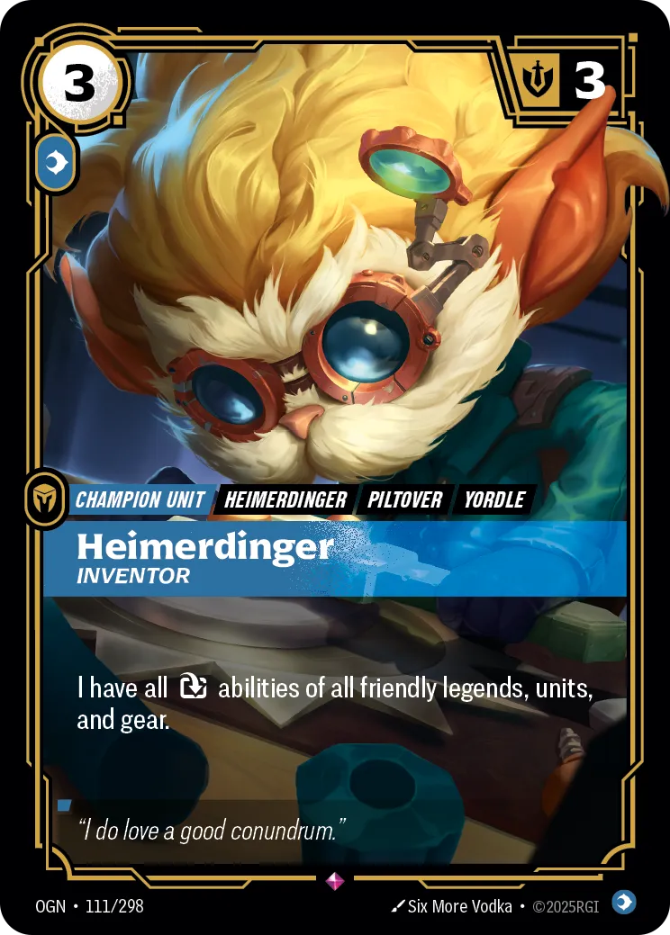 Heimerdinger – Inventor
