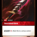 Serrated Dirk