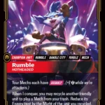 Rumble, Hotheaded