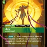 Azir, Ascendant