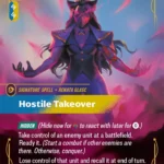 Hostile Takeover