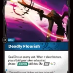 Deadly Flourish