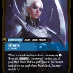 Diana, Lunari