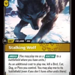 Stalking Wolf