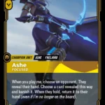 Ashe, Focused