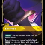 Sacrifice