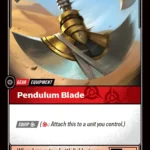 Pendulum Blade