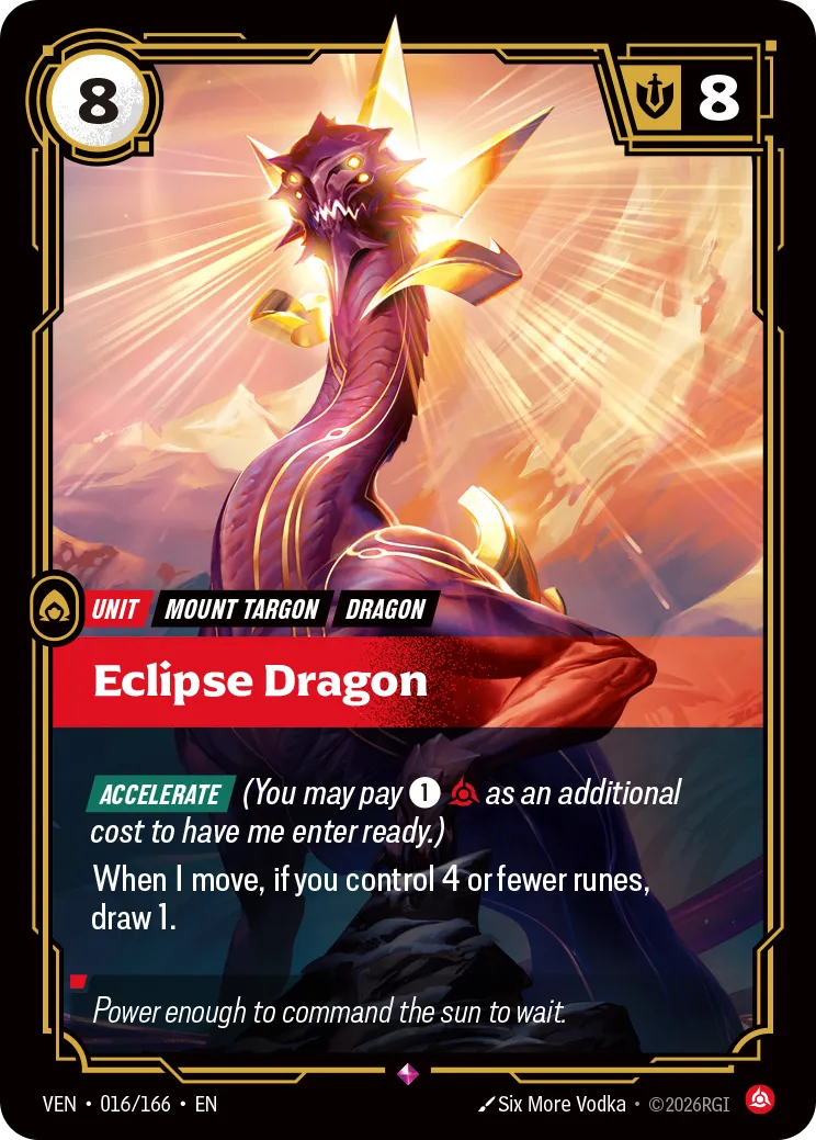 Example card: Eclipse Dragon