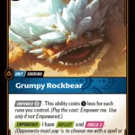 Grumpy Rockbear