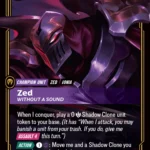 Zed, Without a Sound