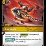 Lacerate
