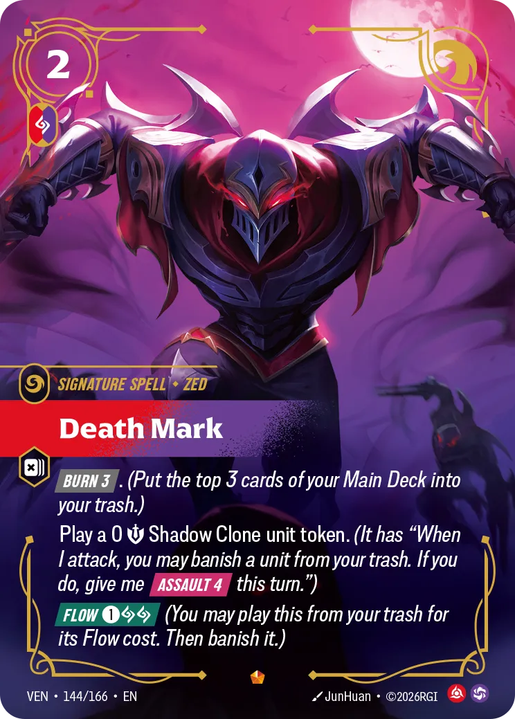 Example card: Death Mark