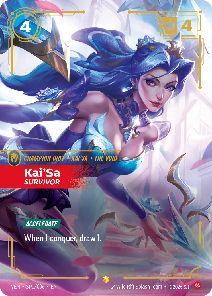 Kai’Sa, Survivor